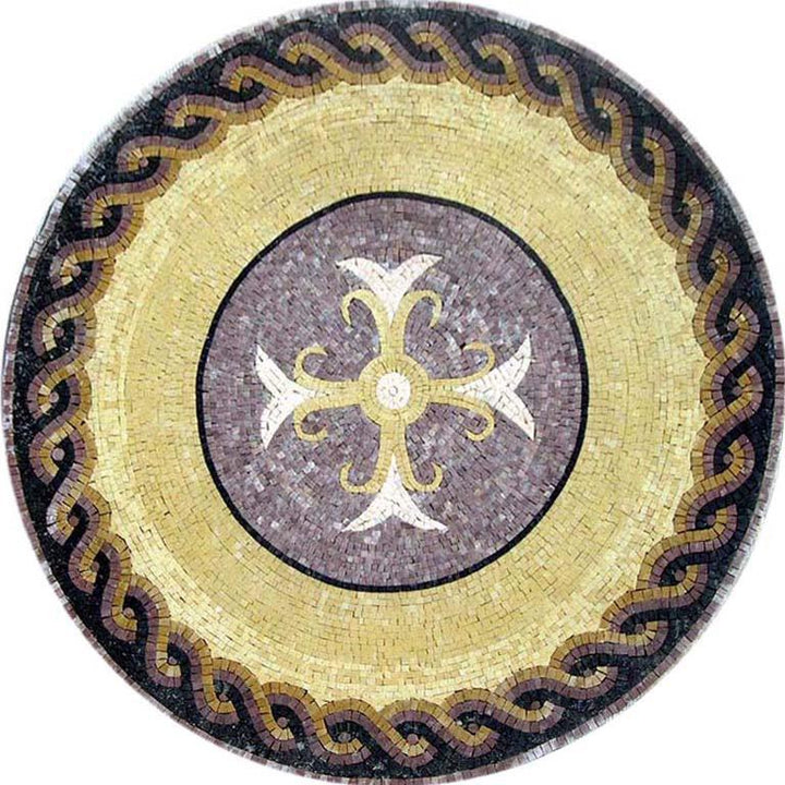 Religious Art Mosaic - Croce