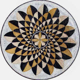 Round Flower Mosaic - Nawar