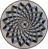 Geometric Medallion Mosaic - Pinto III