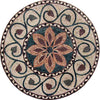 Flower Mosaic Medallion - Fiore