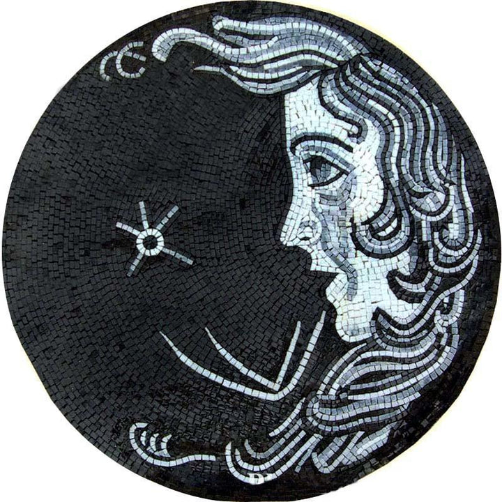 Cosmic Dreamer Medallion Mosaic