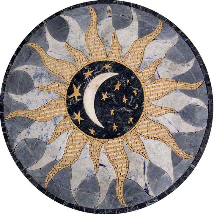 Marble Moon Mosaic - Celia Gray