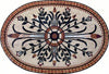 Oval Flower Mosaic - Ada II