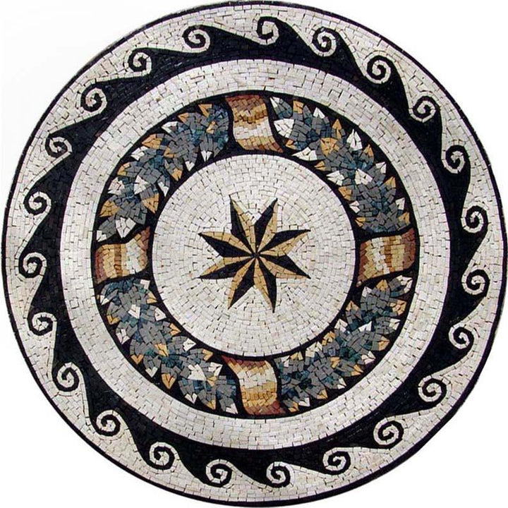 Nautical Accent Mosaic - Lido