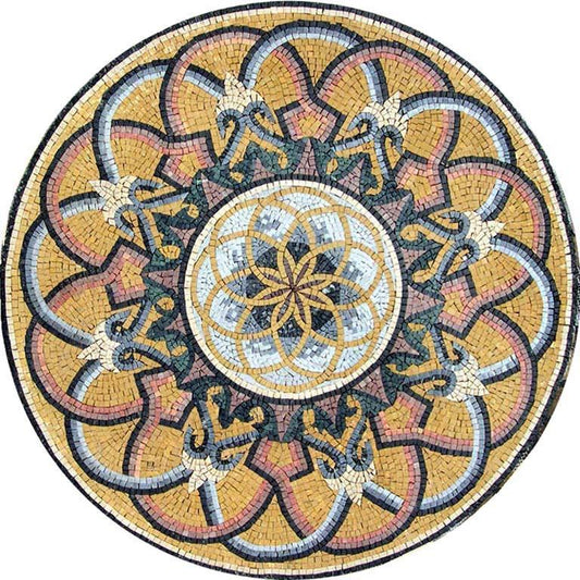 Mosaic Medallion - FlowerofLife
