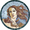 Goddes Of Love and Beauty - Mosaic Medallion 