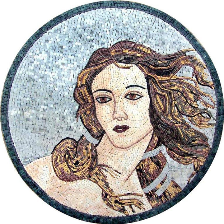 Mosaic Art - The Portrait of Venus 
