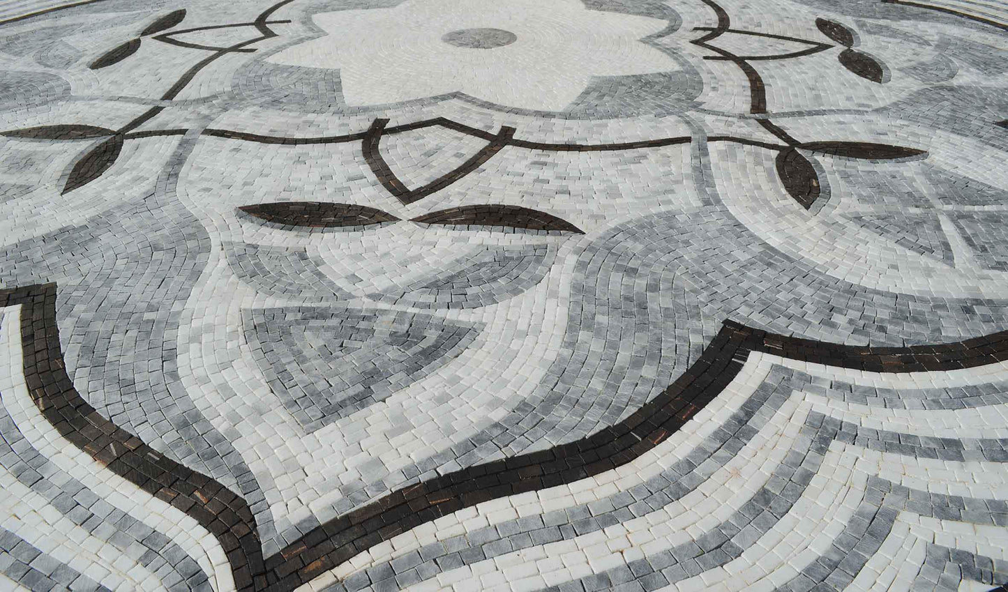 Floral Medallion - Dalya Mosaic