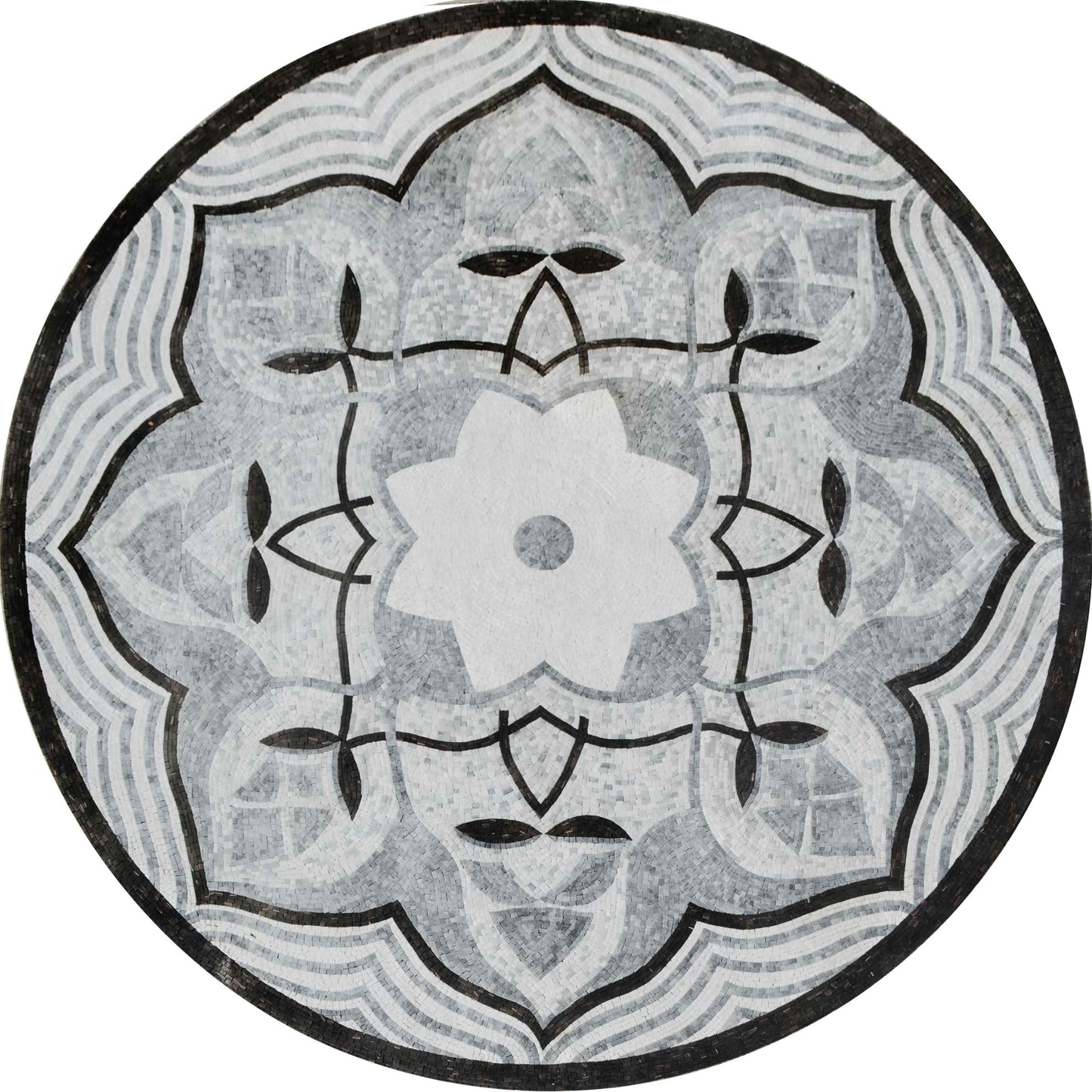Floral Medallion - Dalya Mosaic