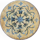 Round Floral Mosaic - Mandy