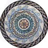 Multi-Patterned Art Mosaic - Juno
