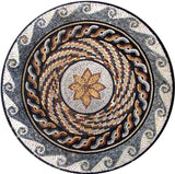 Roman Mosaic Art Flower - Ruva