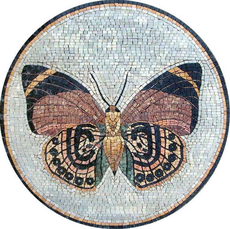 Medallion Mosaic Art - Butterfly