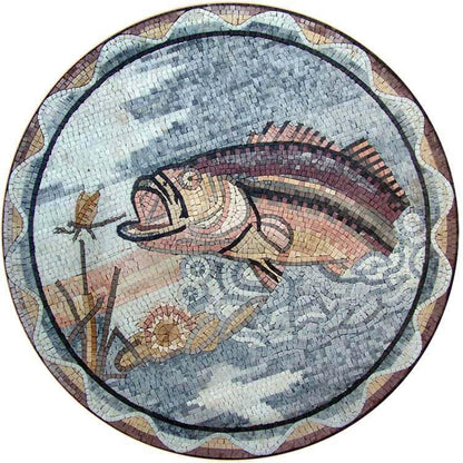 Fish Medallion Mosaic