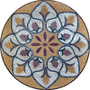 Mosaic Medallion - Lily of the nile