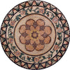 Round Flower Mosaic - Kaya