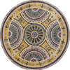 Floral Geometric Wall Medallion - Deysi