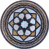 Round Marble Mosaic - Aquila