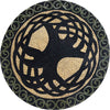 Mosaic Medallion - The Tree Of Knowledge 