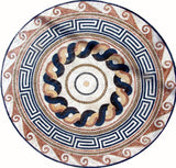 Greco-Roman Mosaic Art Tile - Galene