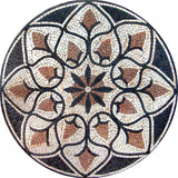  Handcut Marble Flower Mosaic- Jinan