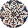  Handcut Marble Flower Mosaic- Jinan