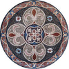 Mosaic Art Medallion - Lili Red