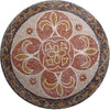 Mosaic Art Medallion - Lili Gold