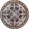 Mosaic Art Medallion - Lili Beige