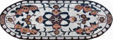 Oval Floor Mosaic - Oraida