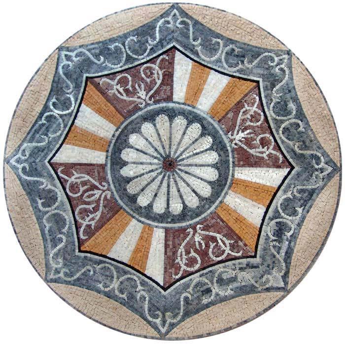 Medallion Art Tile - Auden