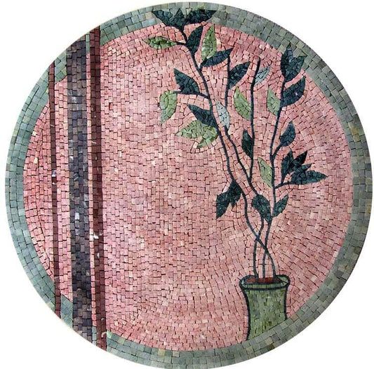 Mosaic Art - Medallione Florelli