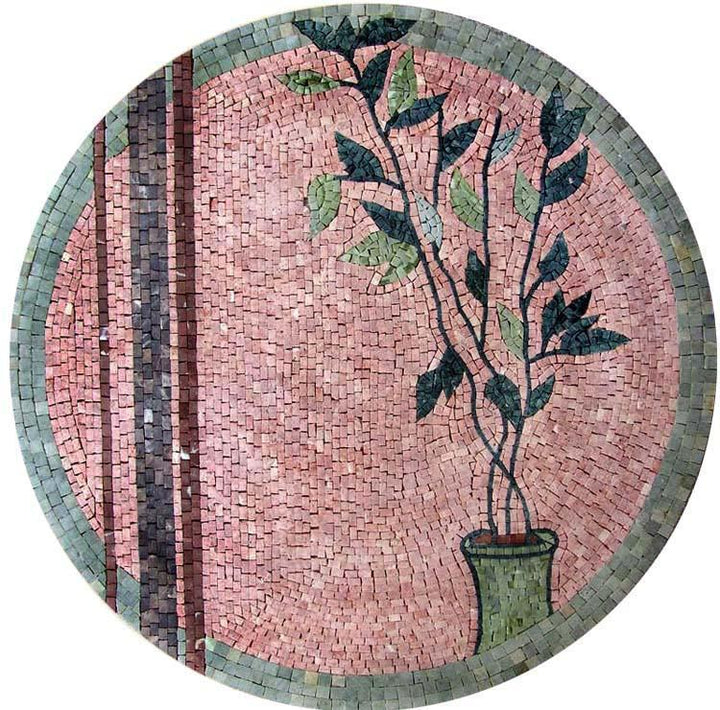 Mosaic Art - Medallione Florelli