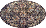 Trowel and Masonry Roman Geometric Mosaic