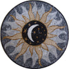 Sun Moon Stars Medallion - Najm II