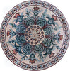 Circular Floral Mosaic - Serena