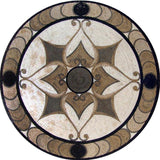 Shadows Arabesque Round Mosaic - Afya