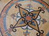 Ornamental Flower Mosaic - Maysam IV