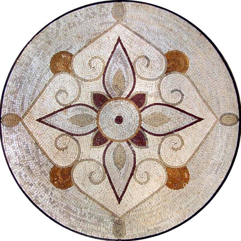 Floral Medallion Art - Gadina