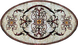 Turkish Art Oval Mosaic - Ela