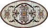 Turkish Art Oval Mosaic - Ela