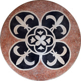 Mosaic Medallion - Medieval Flowers