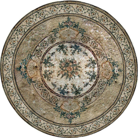 Round Flower Mosaic - Kaya