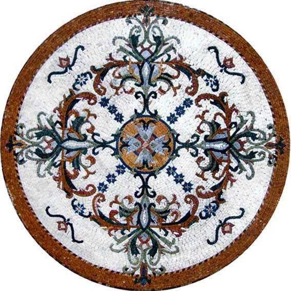 Floral Art Medallion - Ebele