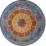 Flower Mosaic Rondure- Marguerite