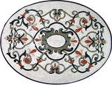 Arabesque Mosaic Oval - Adlai