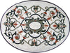 Arabesque Mosaic Oval - Adlai
