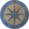 Mosaic Art - Compass Stone