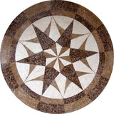 Starburst Geometric Mosaic - Sirius