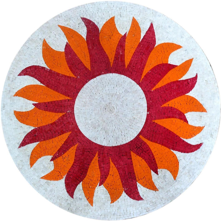 Sun Medallion - Sabella Mosaic